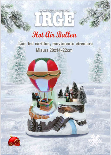 Irge carillon con luci led e movimento Circolare