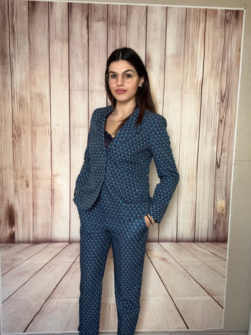 MIMÌ MUÀ pantalone sigaretta con elastico dietro