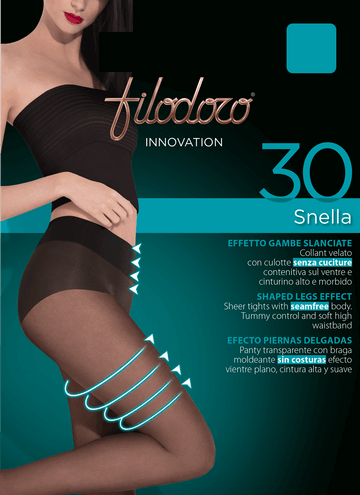 Filodoro collant con culotte 30 den