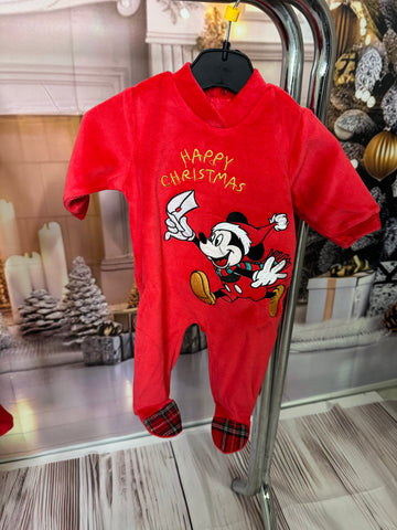 Disney tutina in ciniglia neonato Natalizia