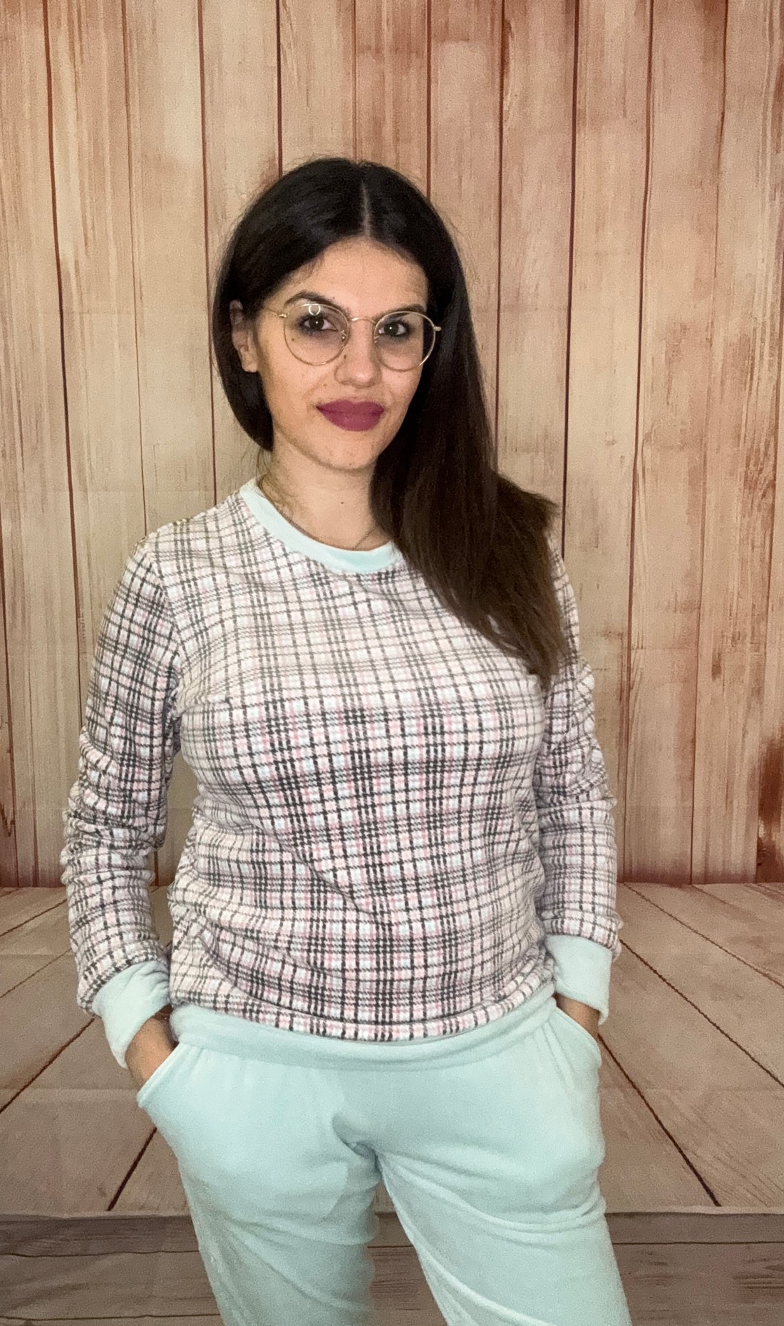 Senoretta pigiama in velluto