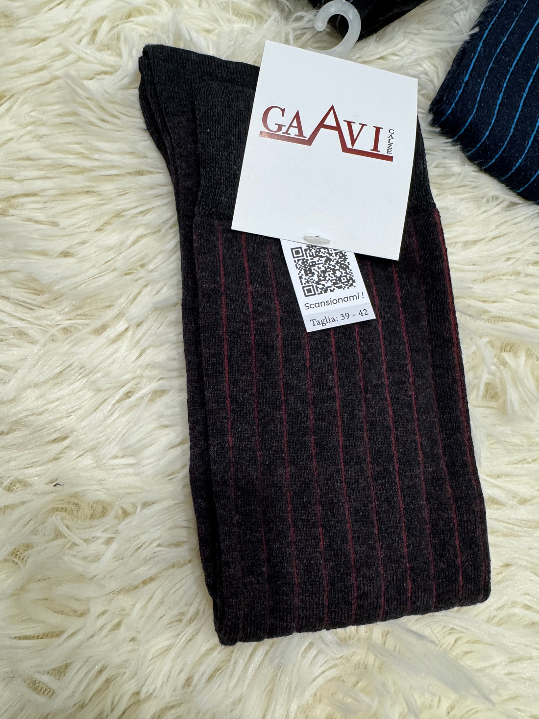 Gaavi calzino lungo uomo Righe