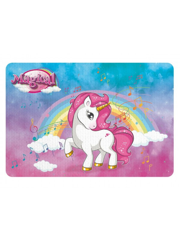 Unicorno tovaglietta ripiegabile