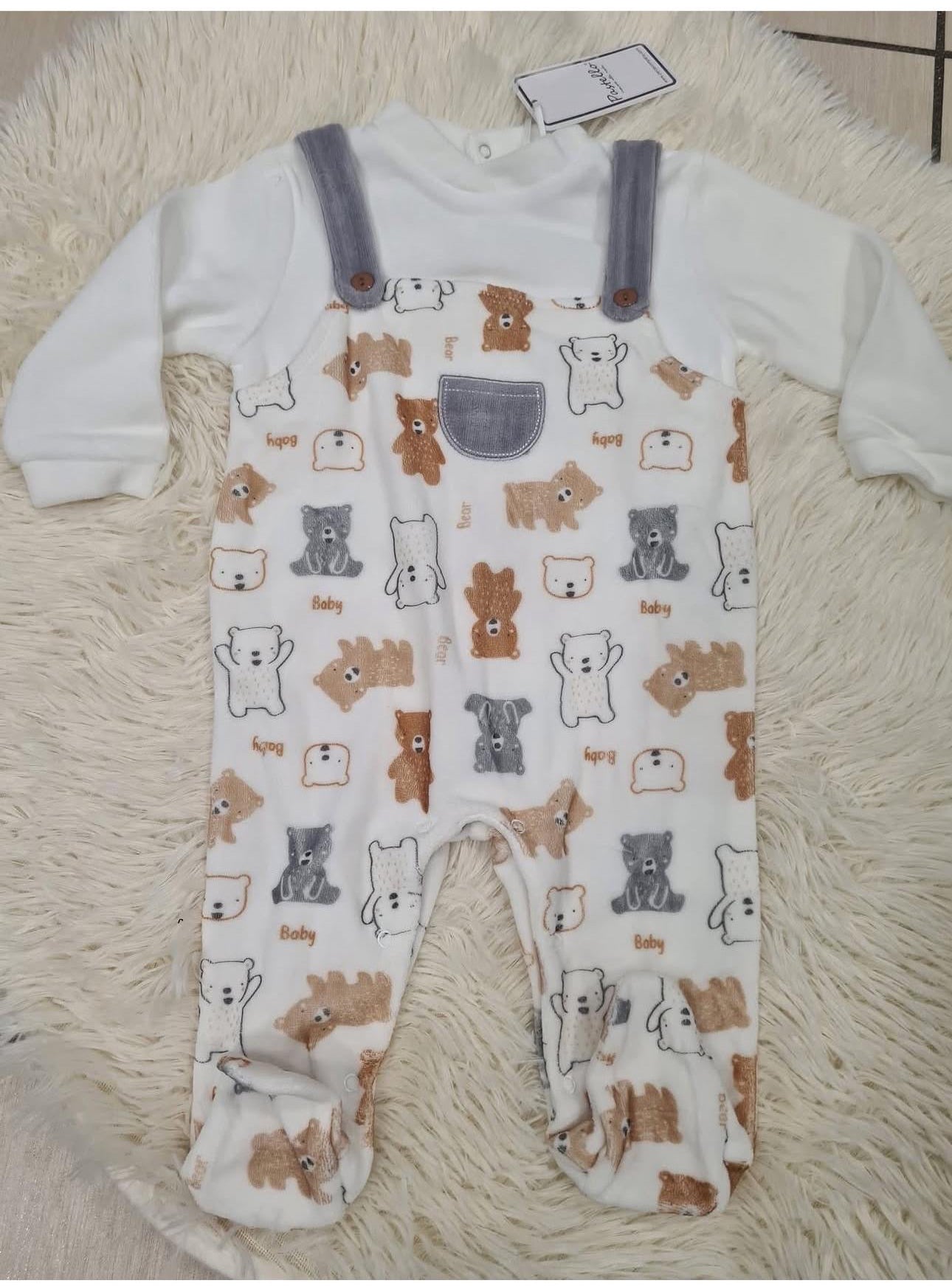 Pastello tutina neonato