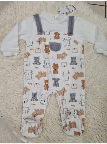 Pastello tutina neonato