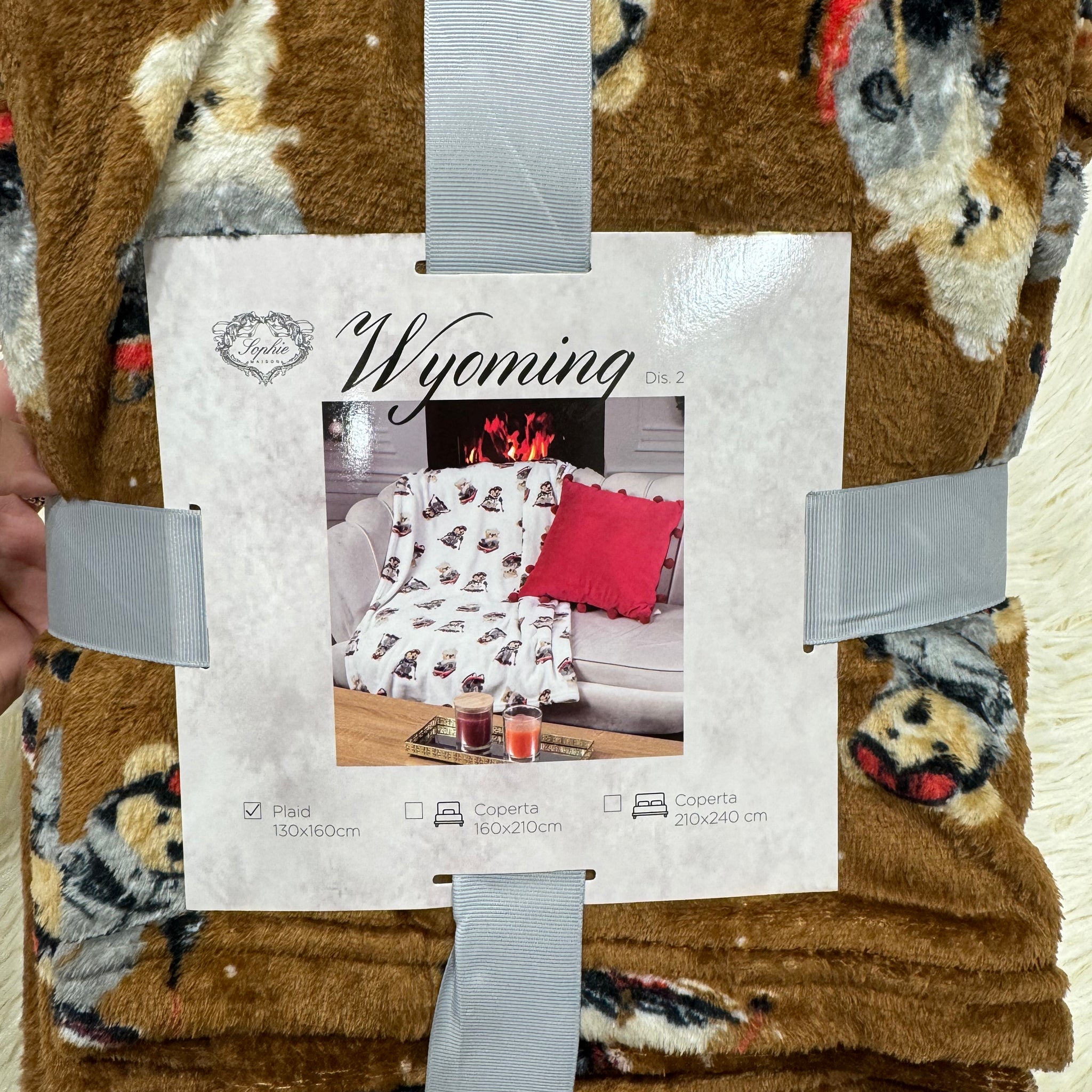 Sophie Maison plaid singolo WYOMING