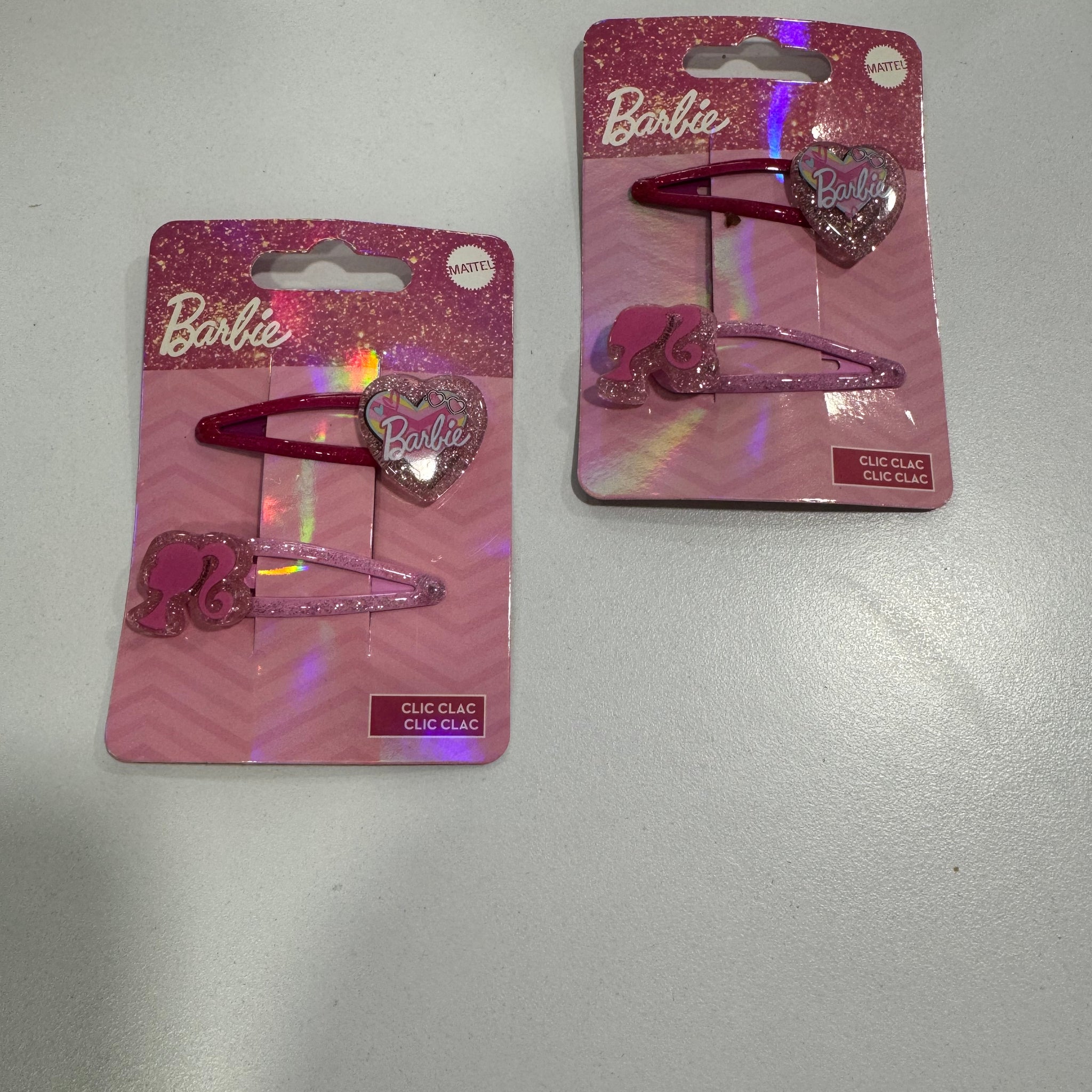 Barbie 2 clic clac glitter