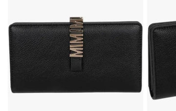 MIMÌ MUÀ portafoglio grande con lettere