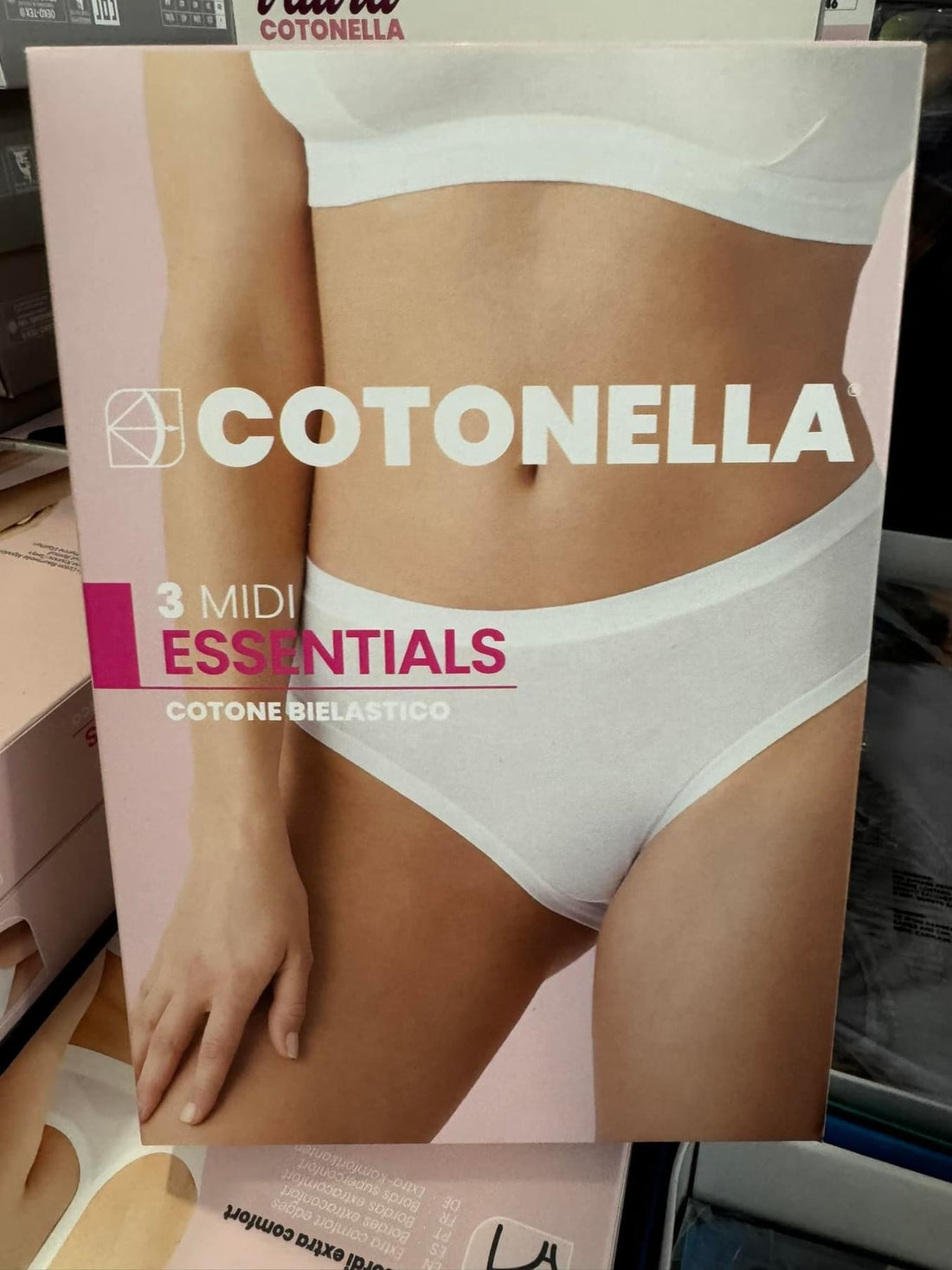 L’altra cotonella tris slip midi