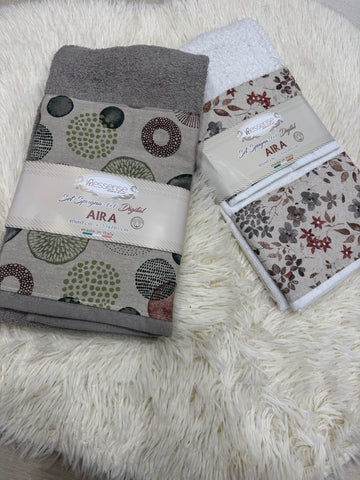 Hessense coppia asciugamani AIRA