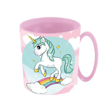 Unicorno tazza plastica