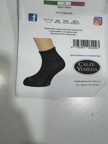 Yemega calza bimba corto