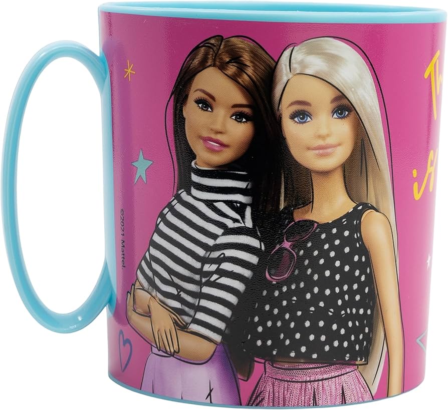 Barbie tazza in plastica