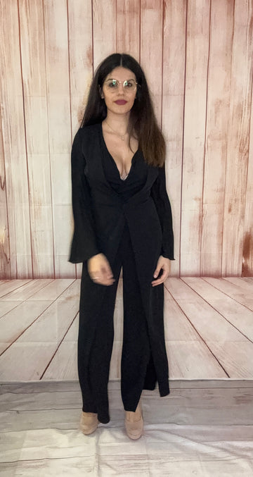 MIMÌ MUÀ tuta con maniche plissé