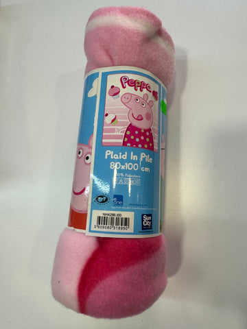 Peppa pig plaid in pile