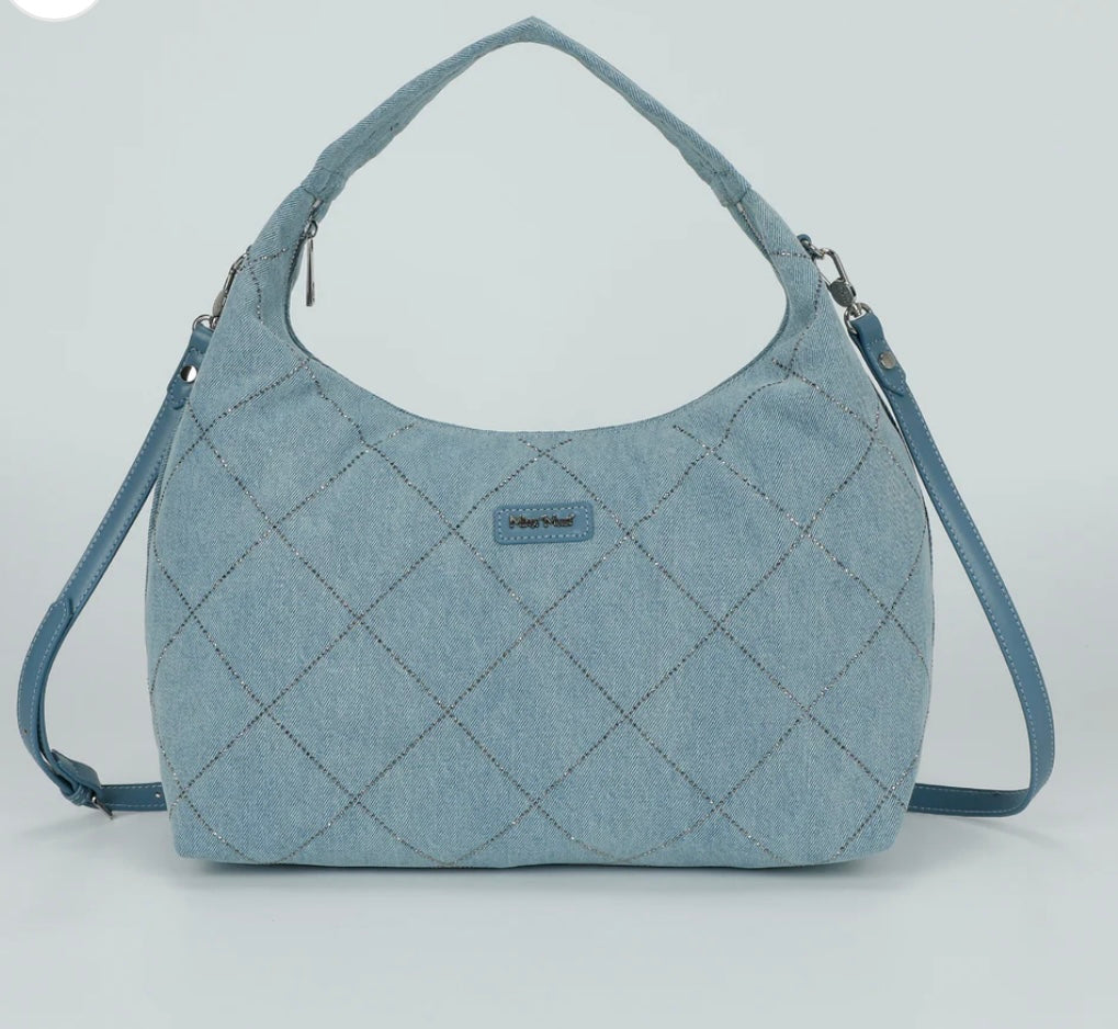 MIMÌ MUÀ borsa a sacca in jeans