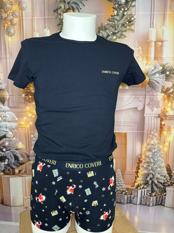 Enrico COVERI coordinato t-shirt e boxer