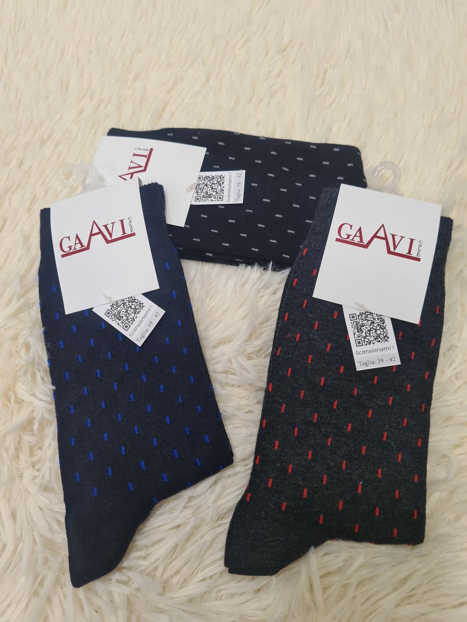 Gaavi calzino corto uomo Trattini