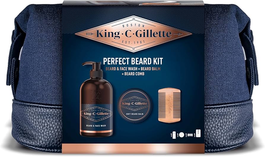 King-C Gillette set barba