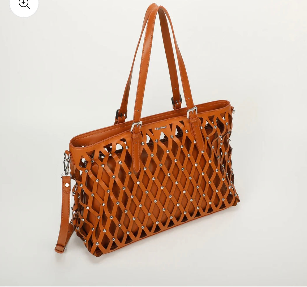 MIMÌ MUÀ borsa shopping effetto rete
