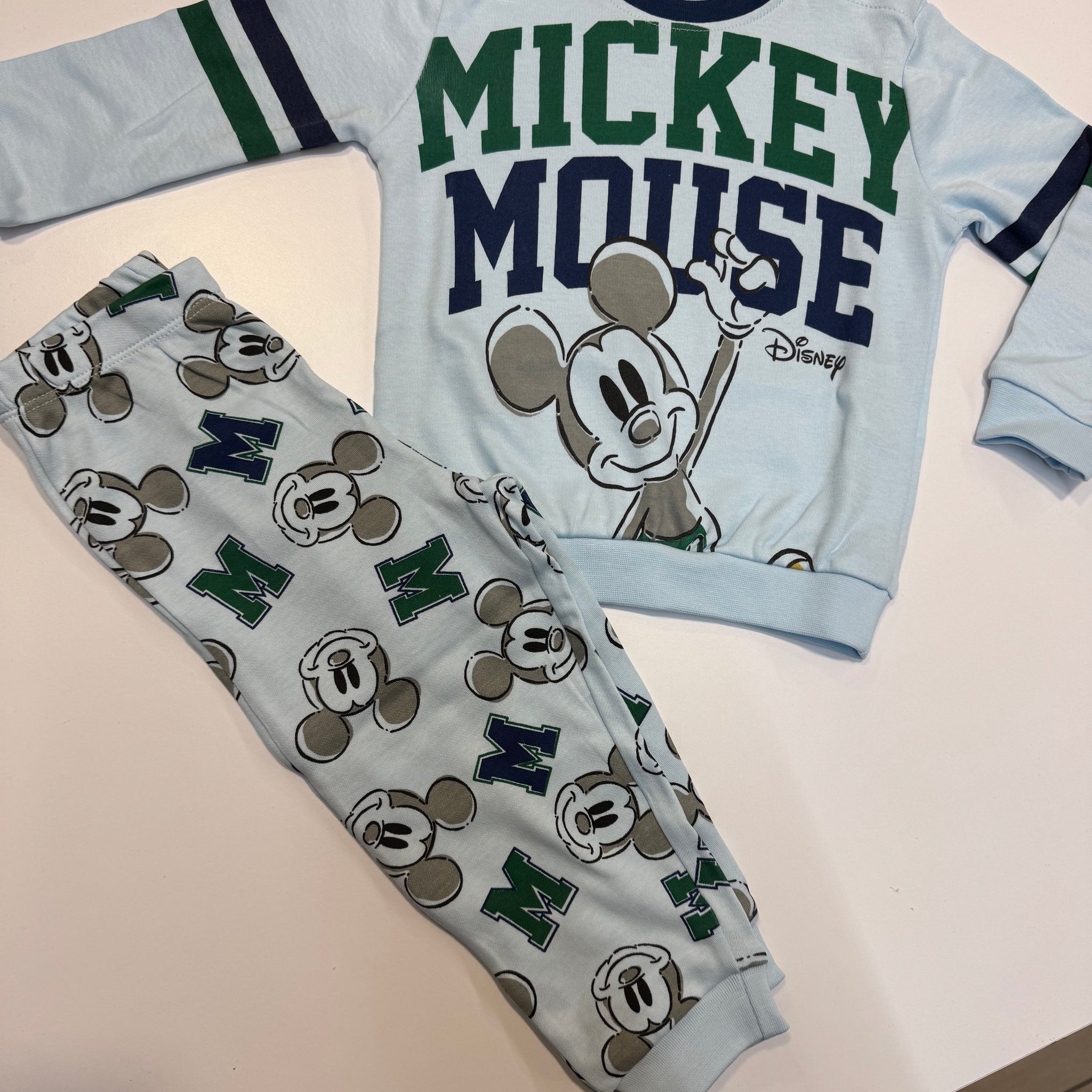 Disney pigiama caldo cotone neonato Mickey mouse