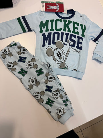 Disney pigiama caldo cotone neonato Mickey mouse