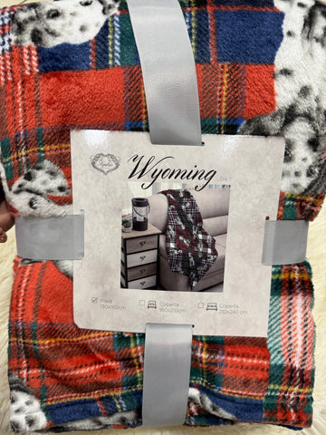 Sophie Maison plaid 1 piazza e mezza WYOMING