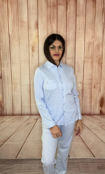 Senoretta pigiama donna aperto