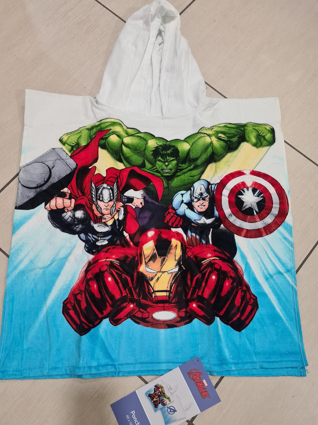 Poncho in spugna Marvel e Disney