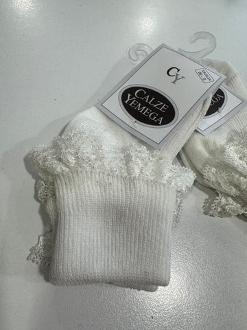 Yemega calzino neonata corto