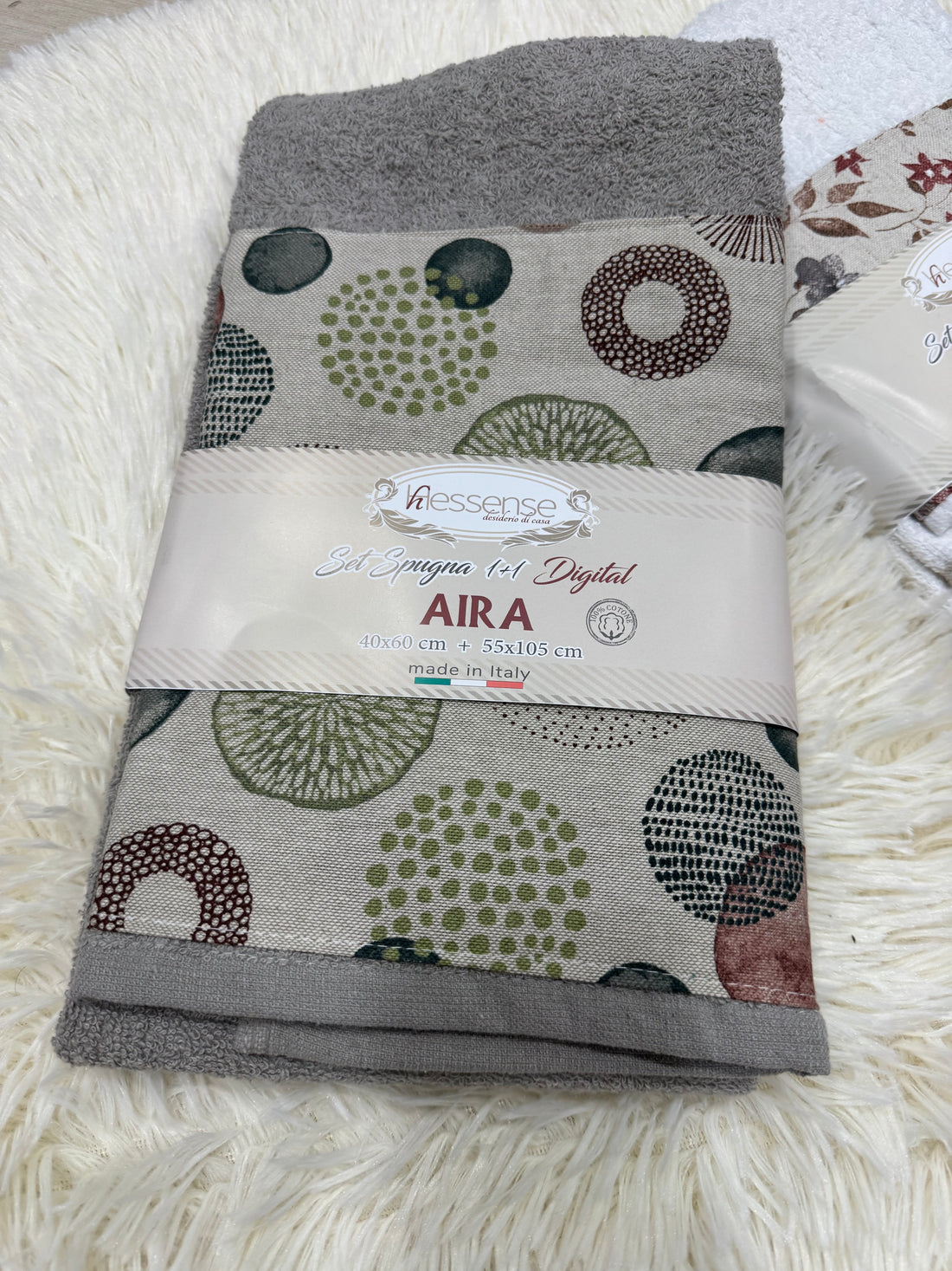 Hessense coppia asciugamani AIRA