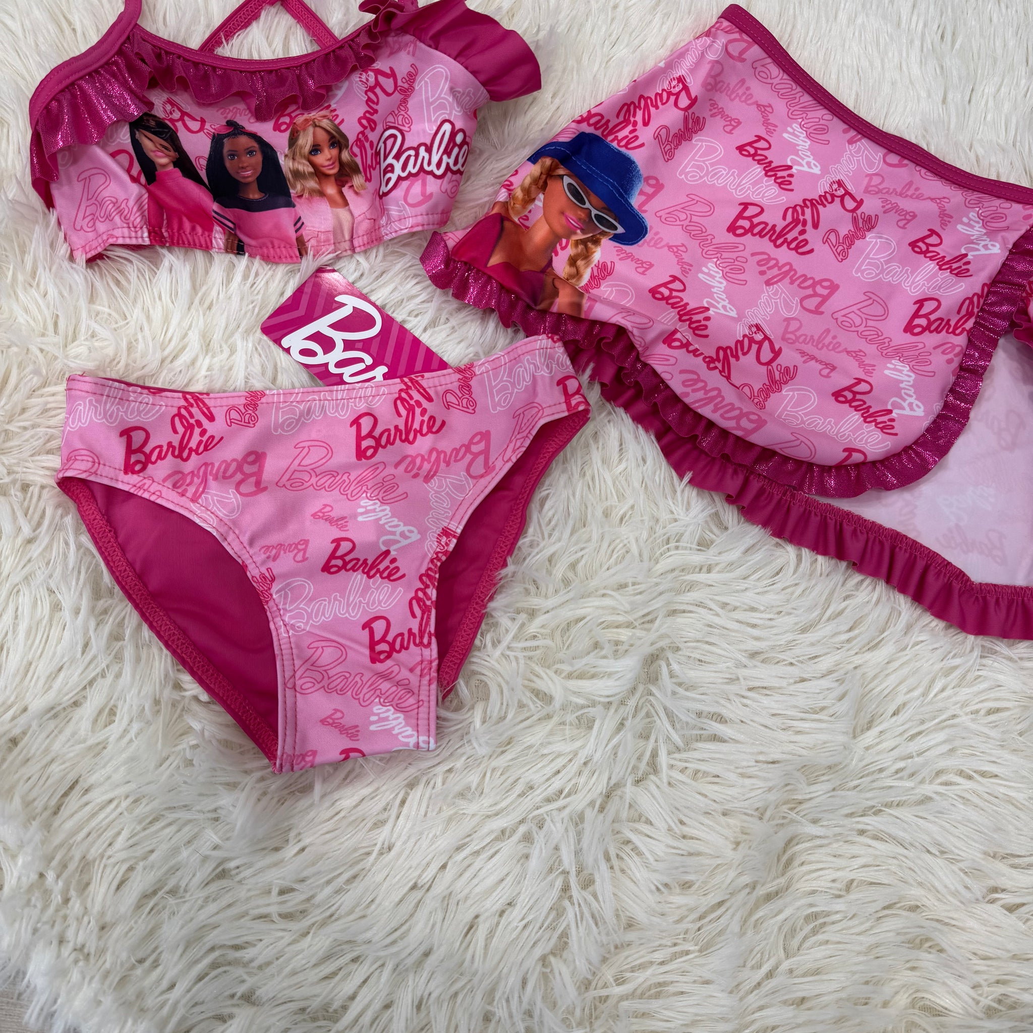 Barbie costume 3 pezzi