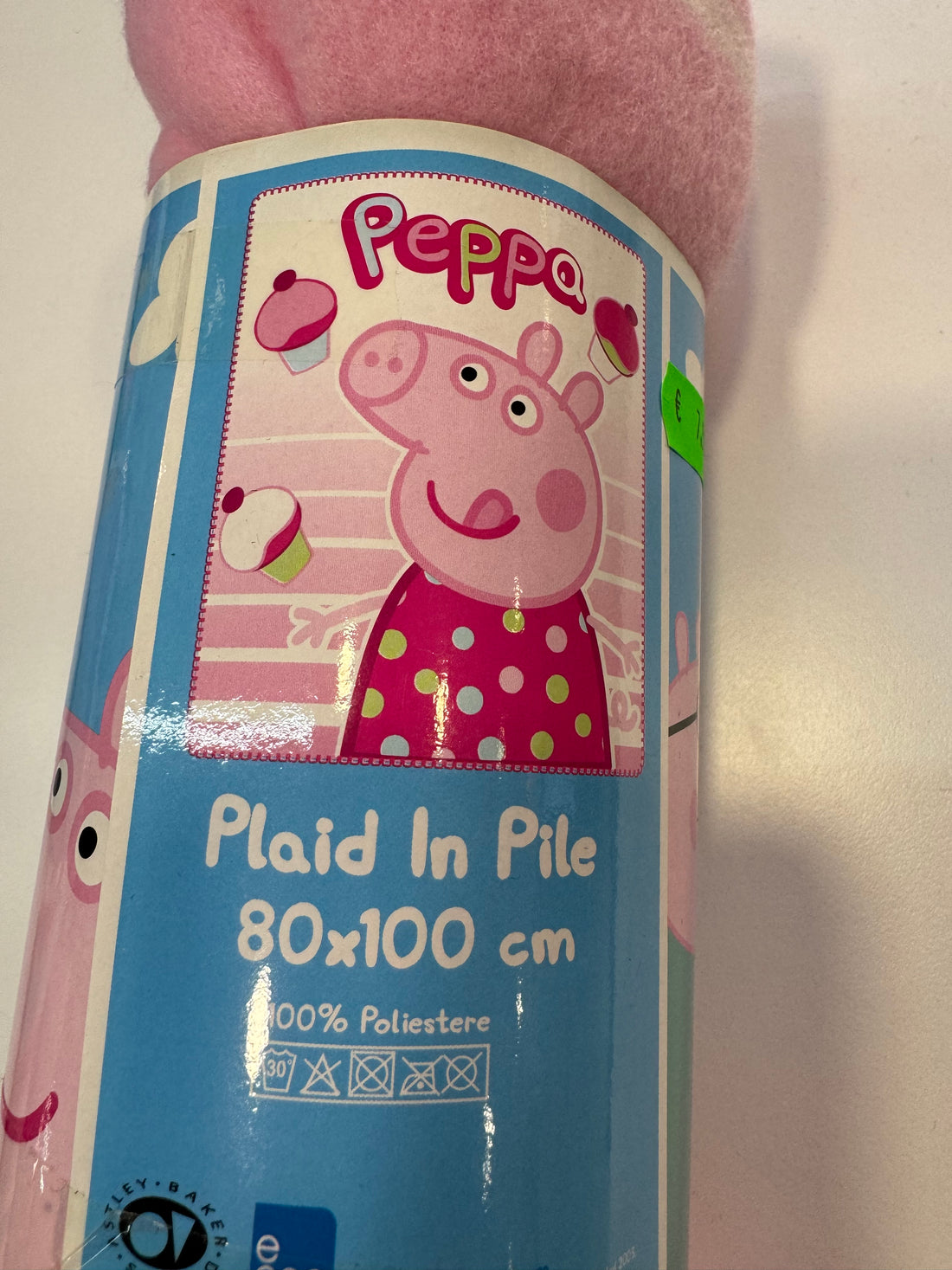 Peppa pig plaid in pile