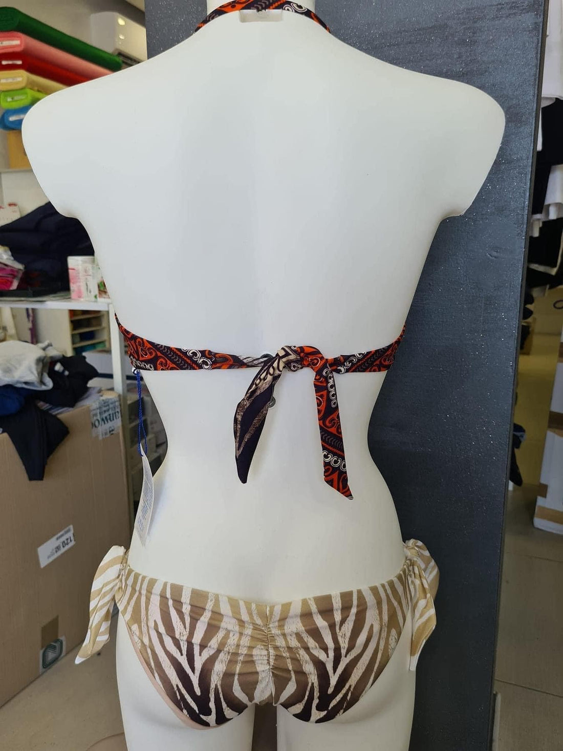 Marika mare costume slip laccetti