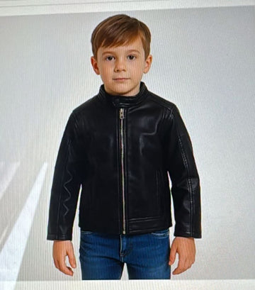 Boystudio giubbotto in ecopelle