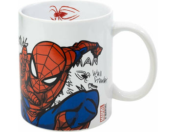 Spiderman tazza in ceramica