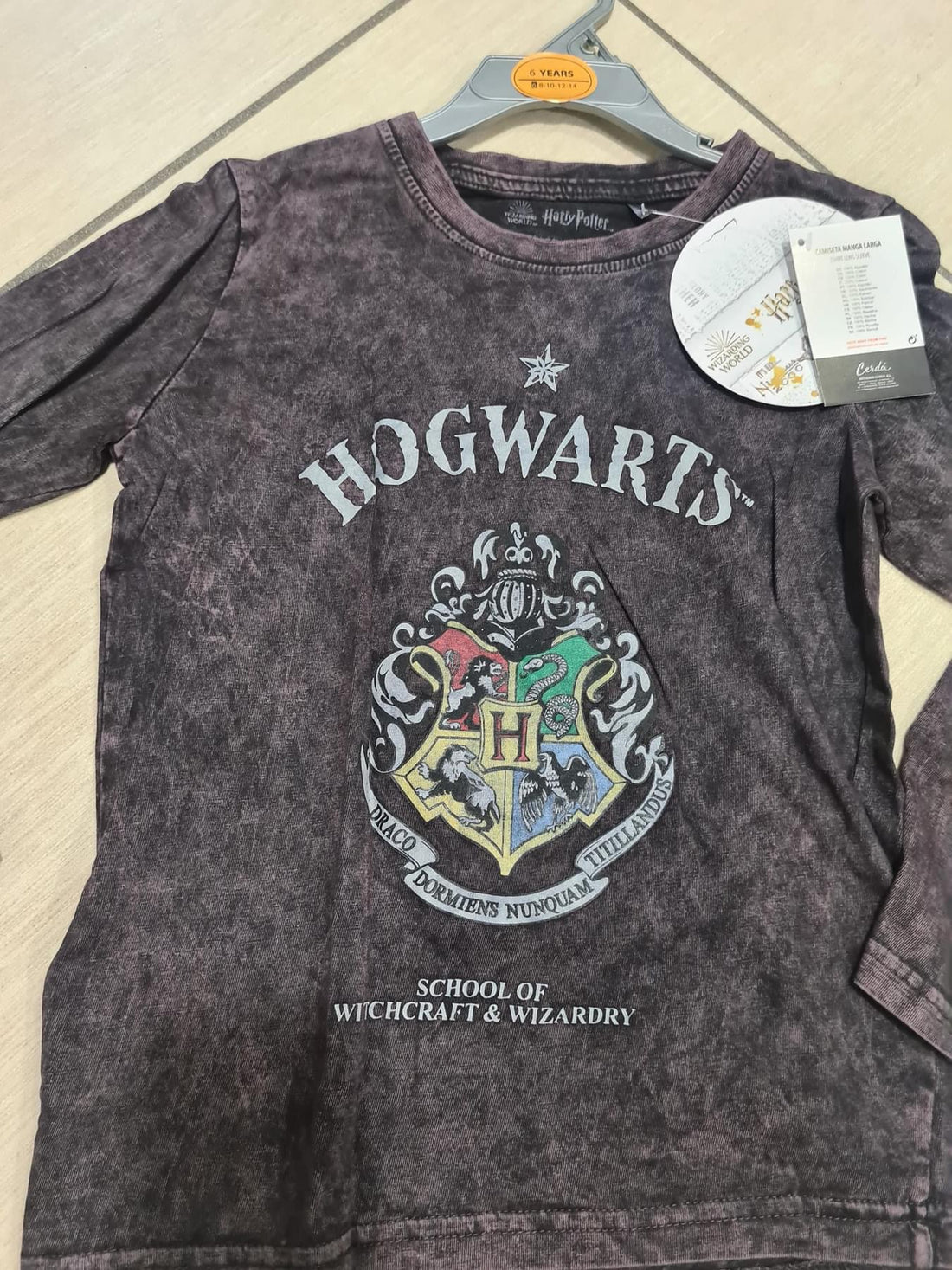 Harry Potter maglia in cotone bimbo