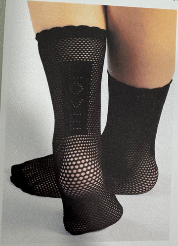 Yemega calza velata moda rete