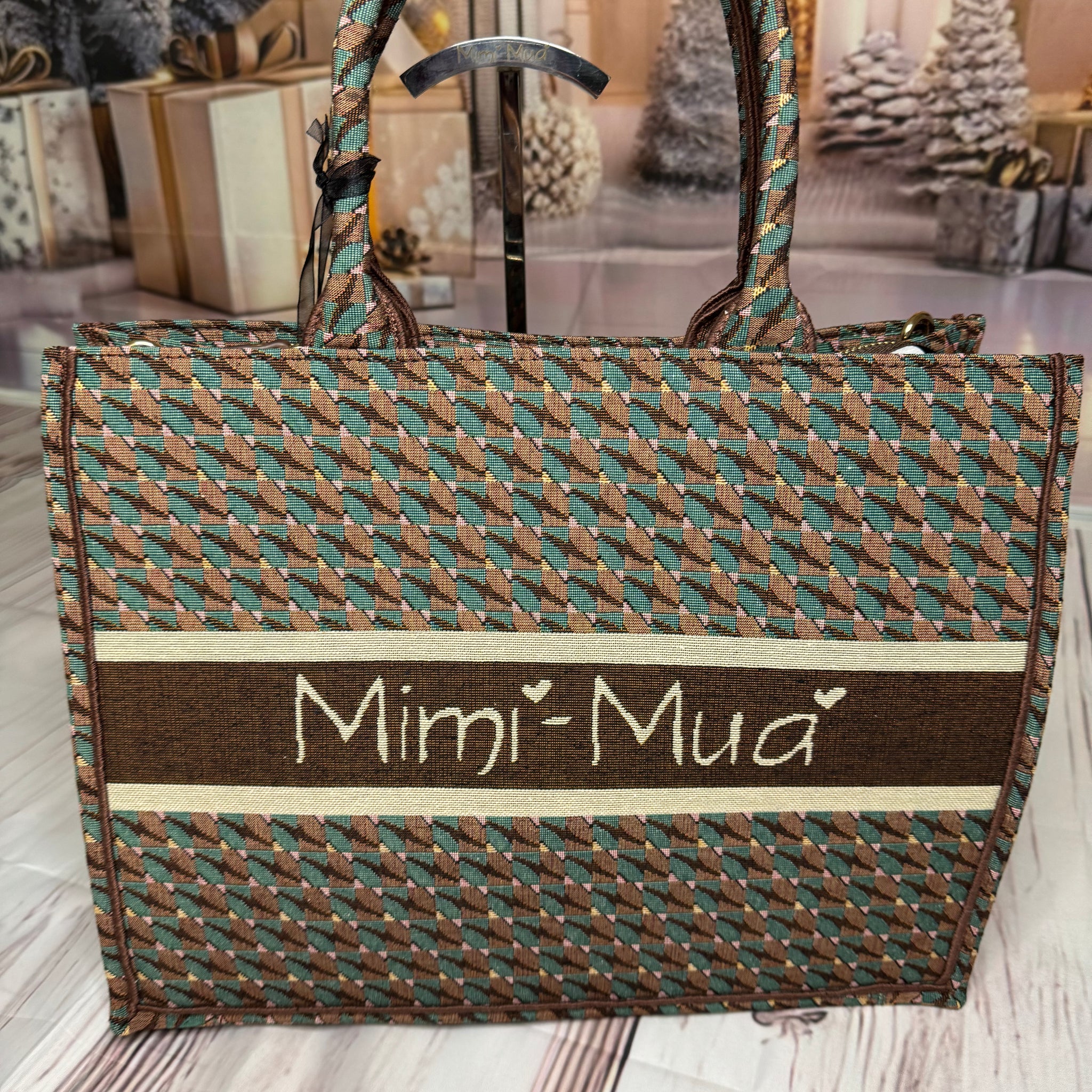 MIMÌ MUÀ borsa shopper grande fantasia