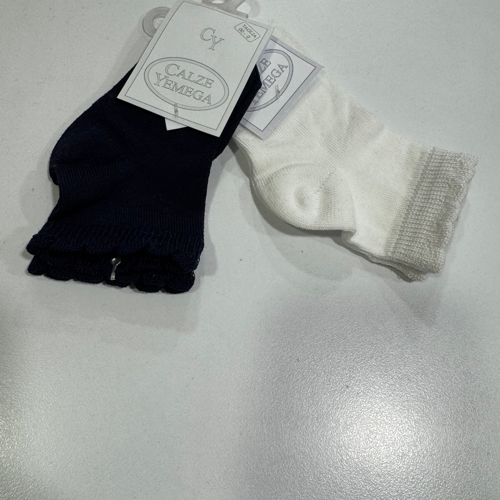 Yemega calza neonata corto