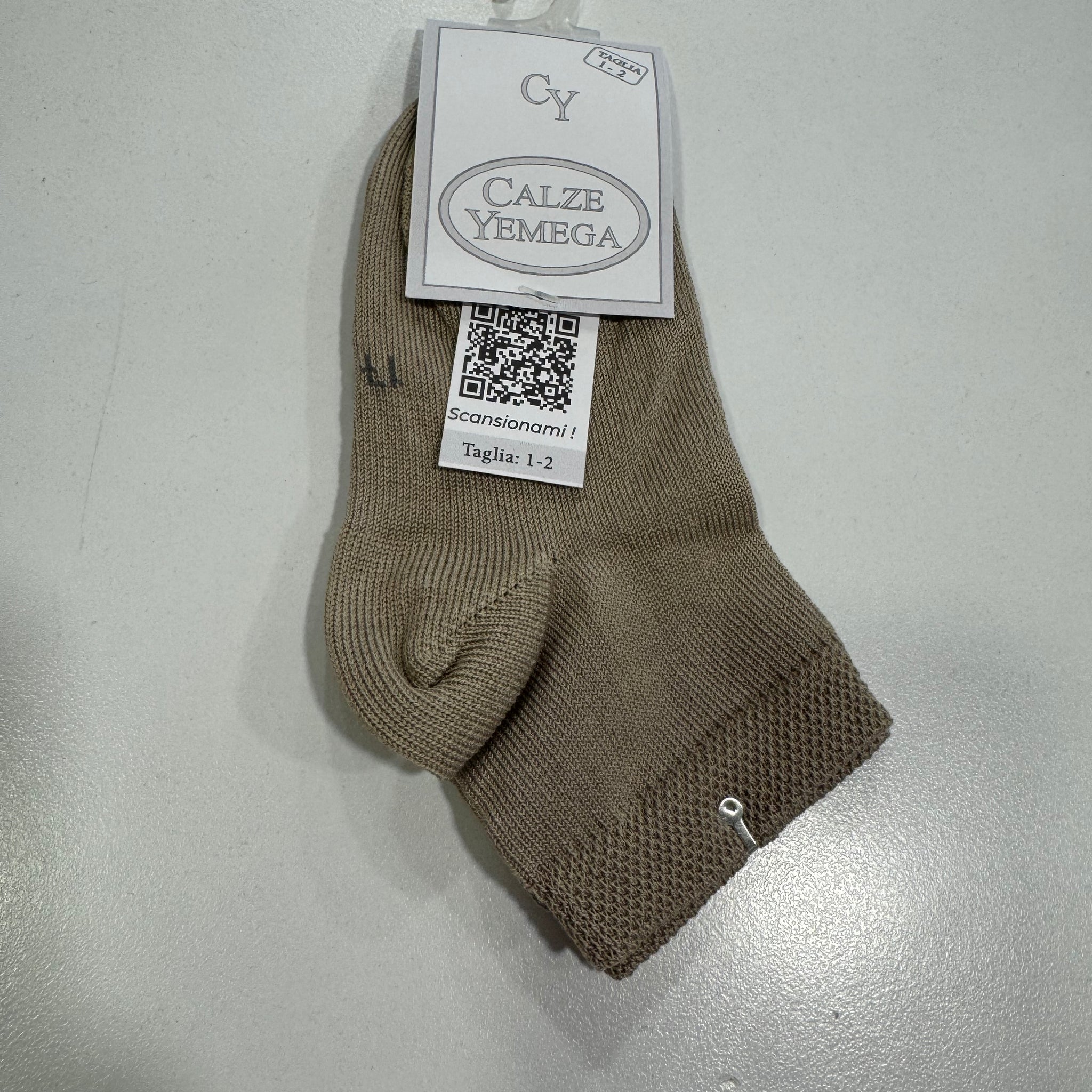 Yemega calzino neonato corto