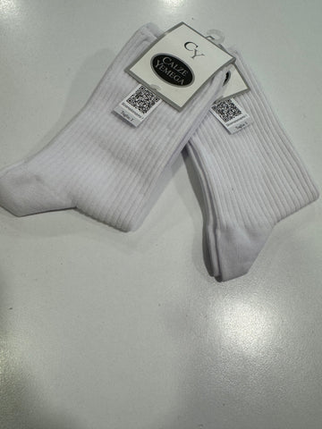 Yemega calza cotone corto donna