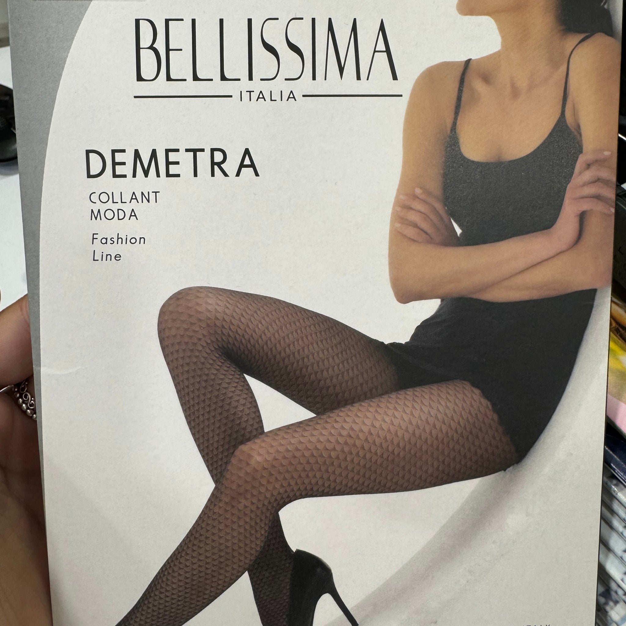 Bellissima collant ricamato