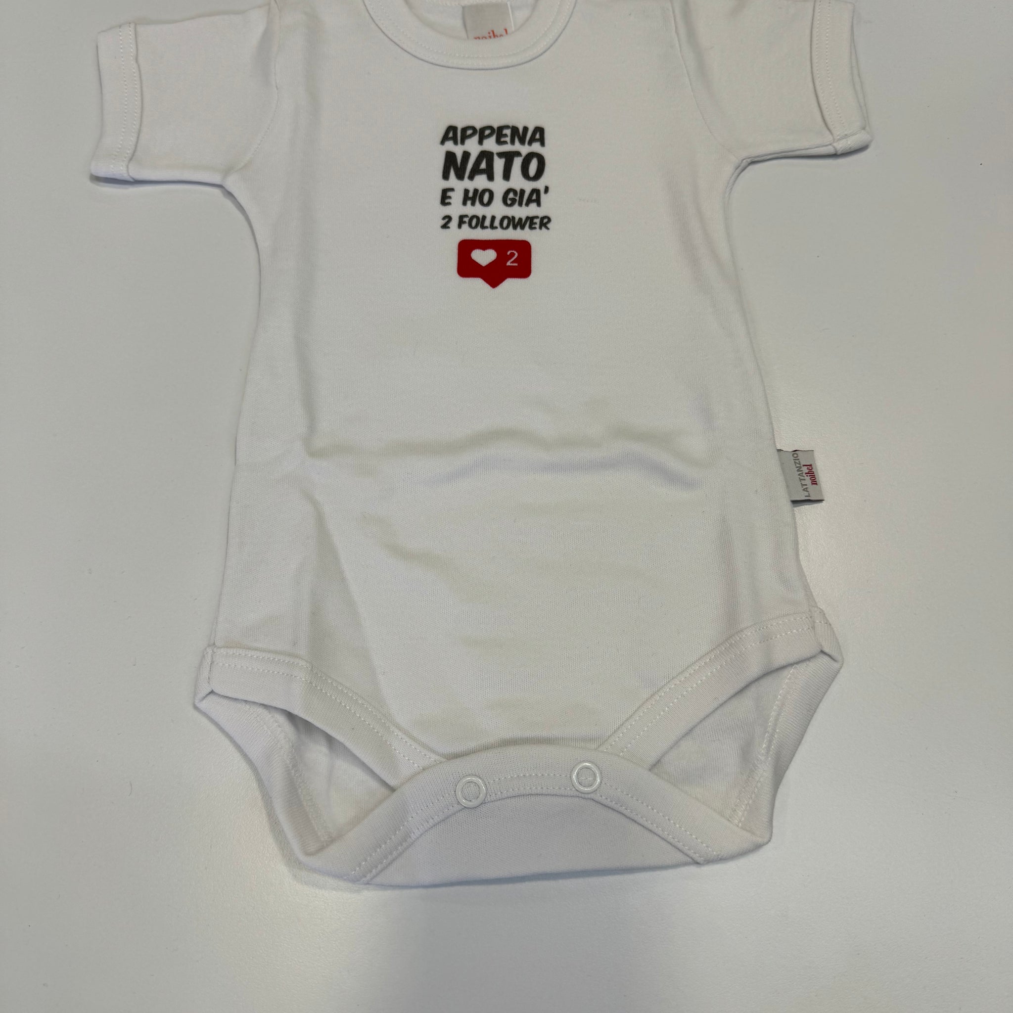 Lattanzio body mezza manica unisex