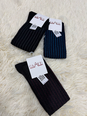 Gaavi calzino lungo uomo Righe