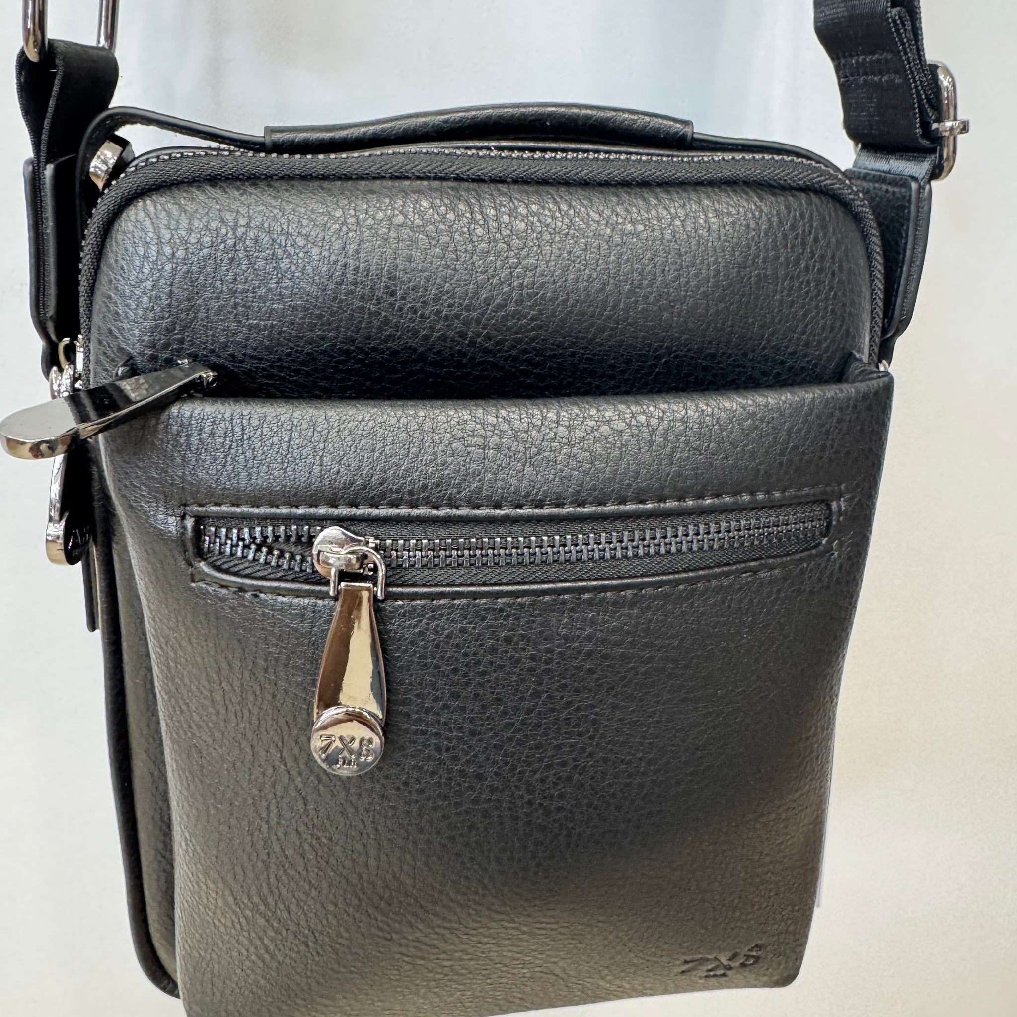 7x8 borsa a tracolla soft in similpelle