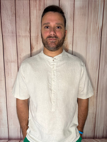 7x8 camicia in lino e cotone