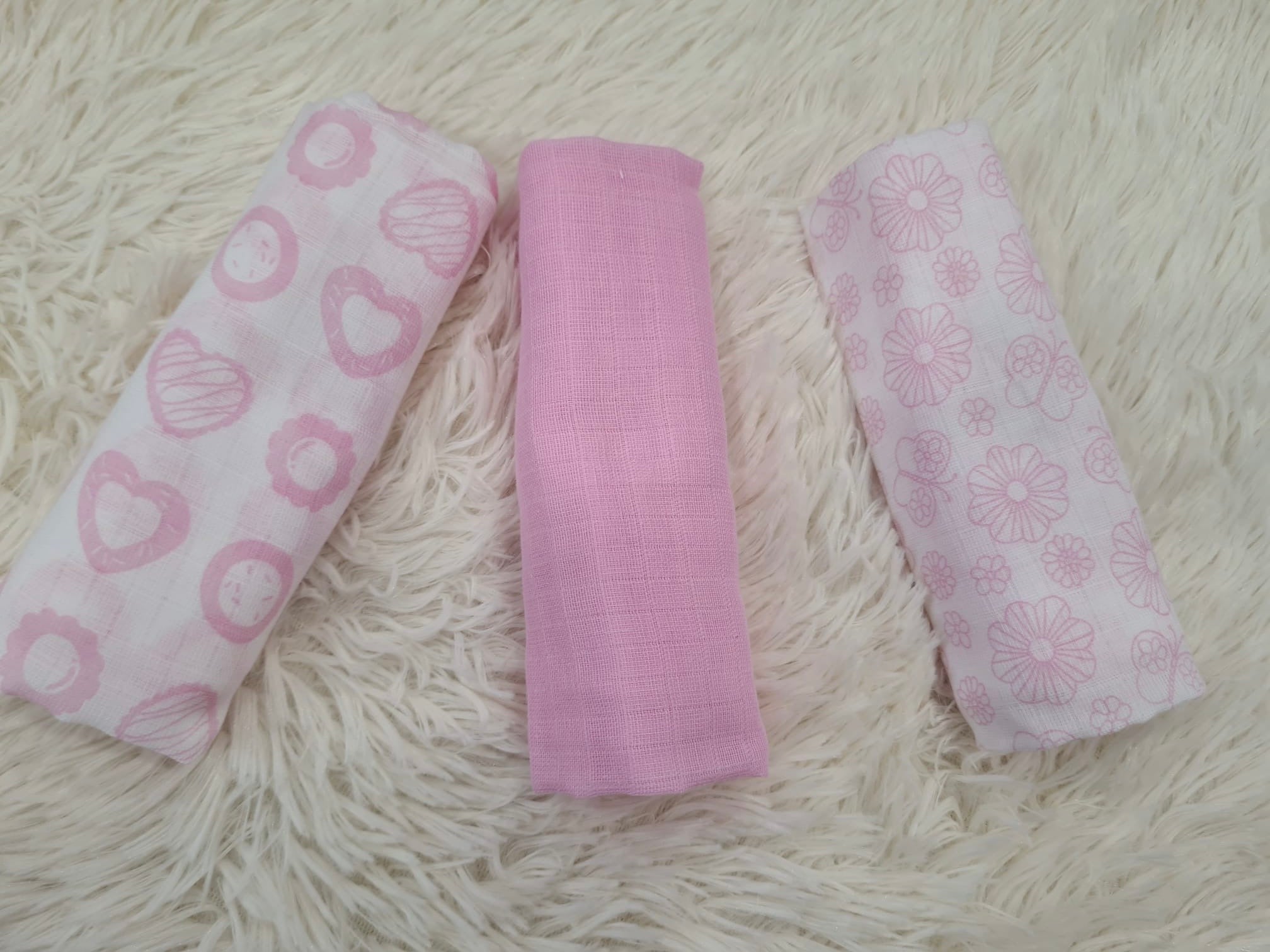 Ellepi quadrati di garza fantasia