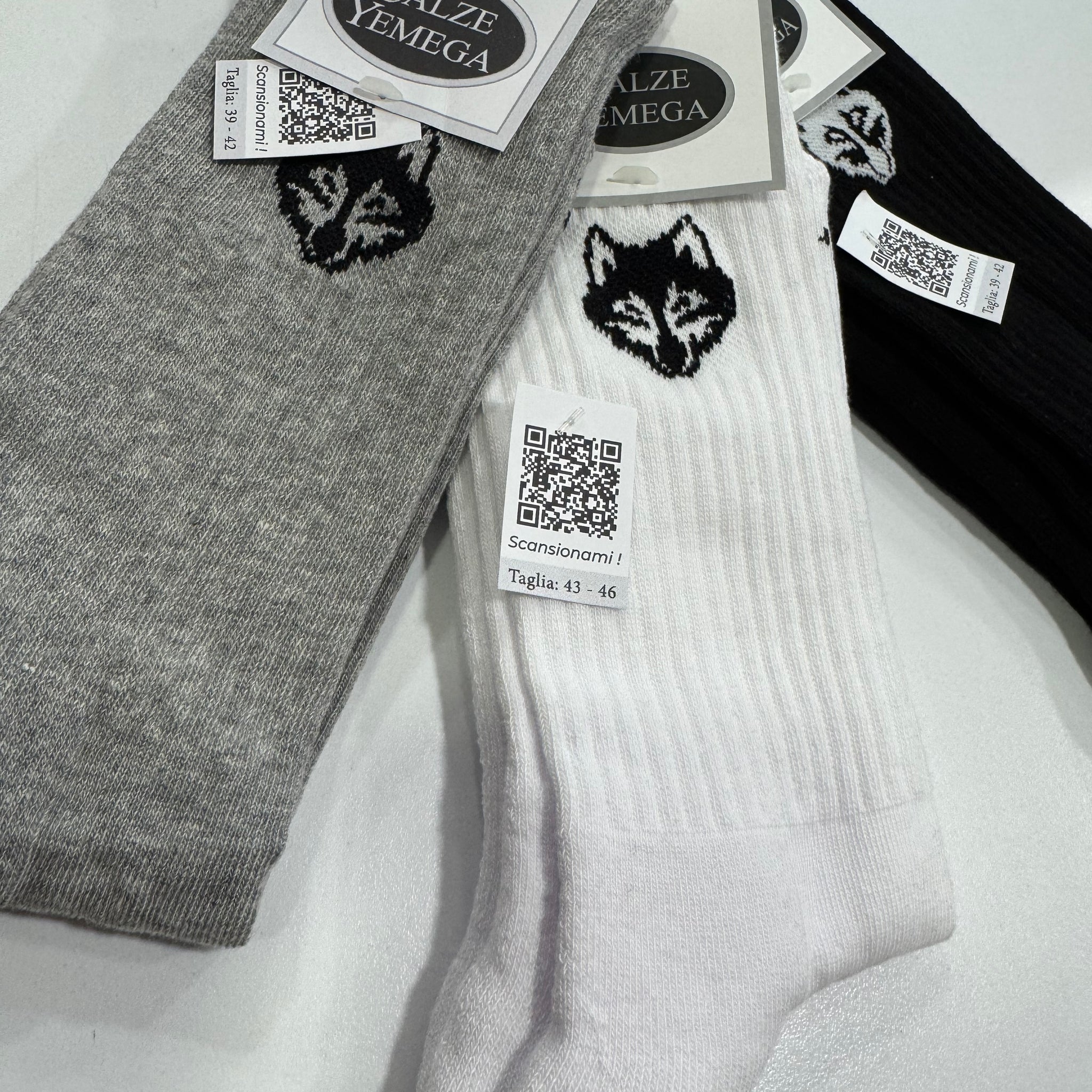 Yemega calzino corto uomo
