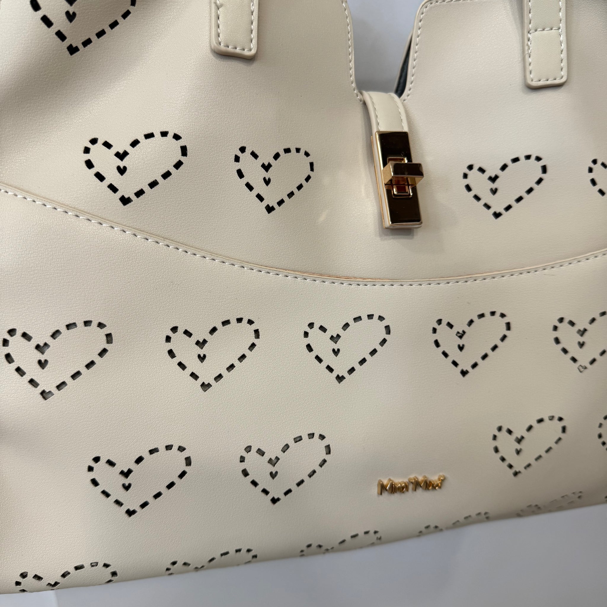 MIMÌ MUÀ borsa shopping traforata